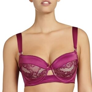 PLEASURE STATE VIP Lorna Elise Contour Balconnet Bra Size 34G